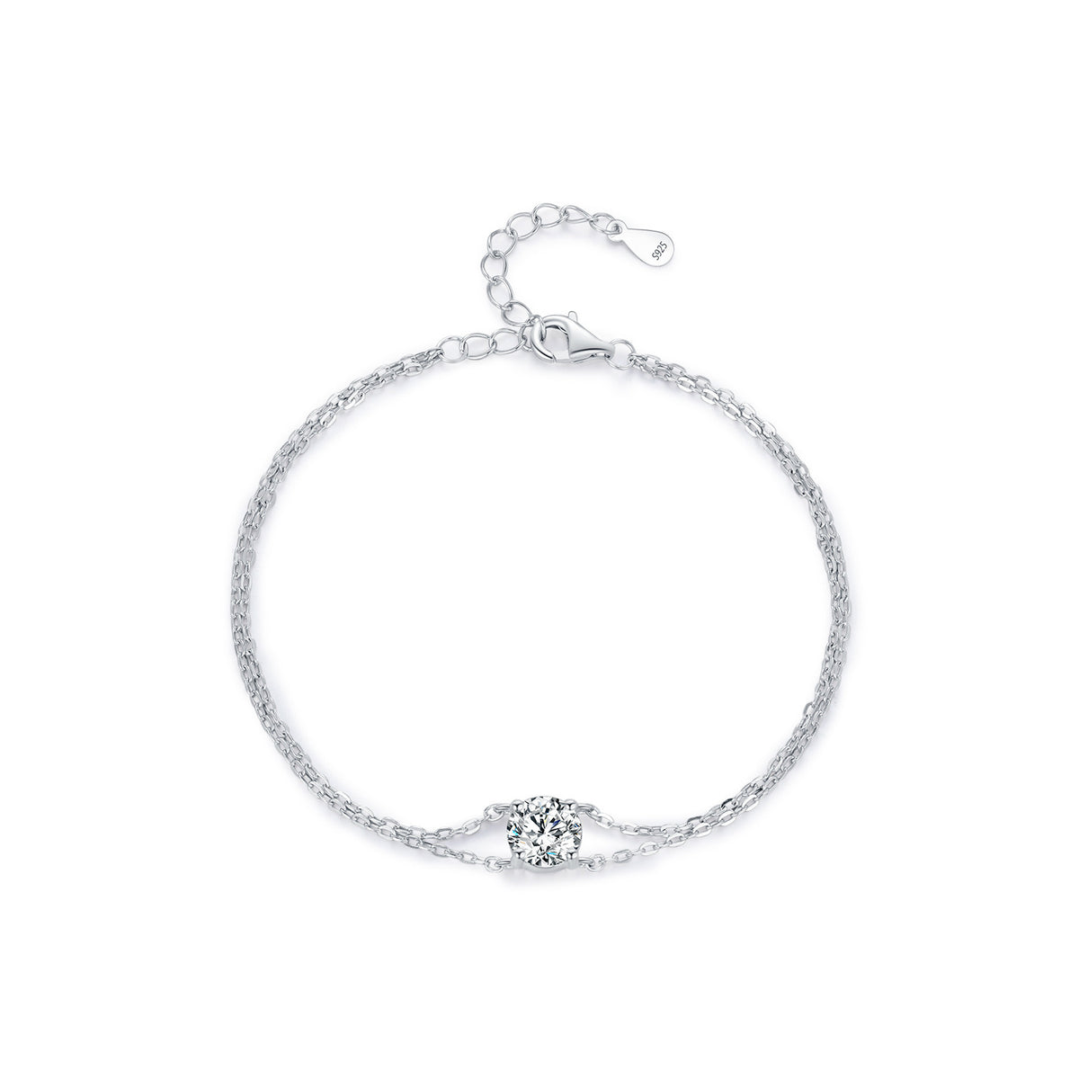 Viora Lucky Cat Bracelet | 925 Silver with Eco-friendly Diamond