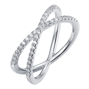 Anillo Viora Croix | Plata 925 estilo vintage francés con acabado premium
