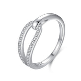 Anillo Viora Seúl | Plata 925 estilo geométrico coreano