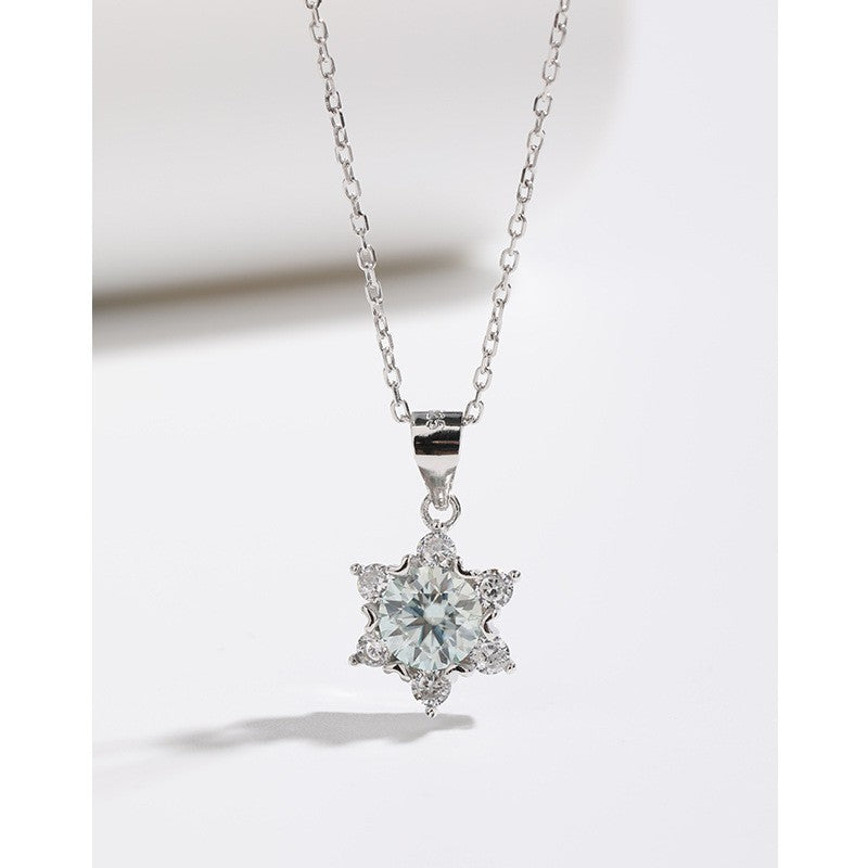 Colar Viora 2 Quilates | Prata 925 com Diamante Eco-friendly