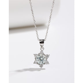 Collar Viora de 2 quilates | Plata 925 con diamante ecológico