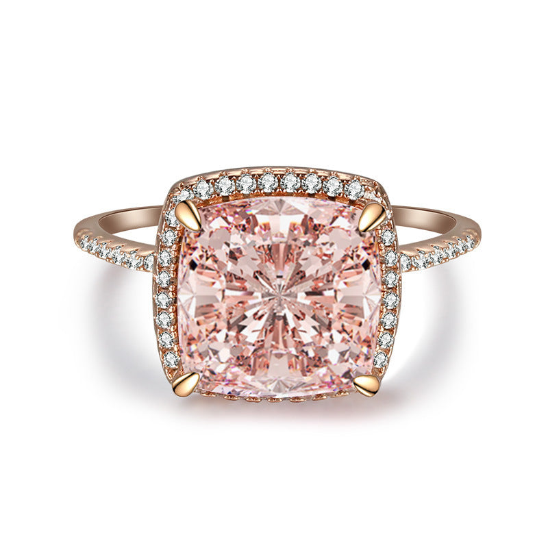 Anillo Viora Egg | Plata 925 con diamante ecológico