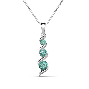 Conjunto Viora Mori | Collar y pendientes en plata 925