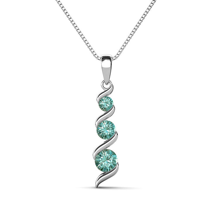 Conjunto Viora Mori | Collar y pendientes en plata 925