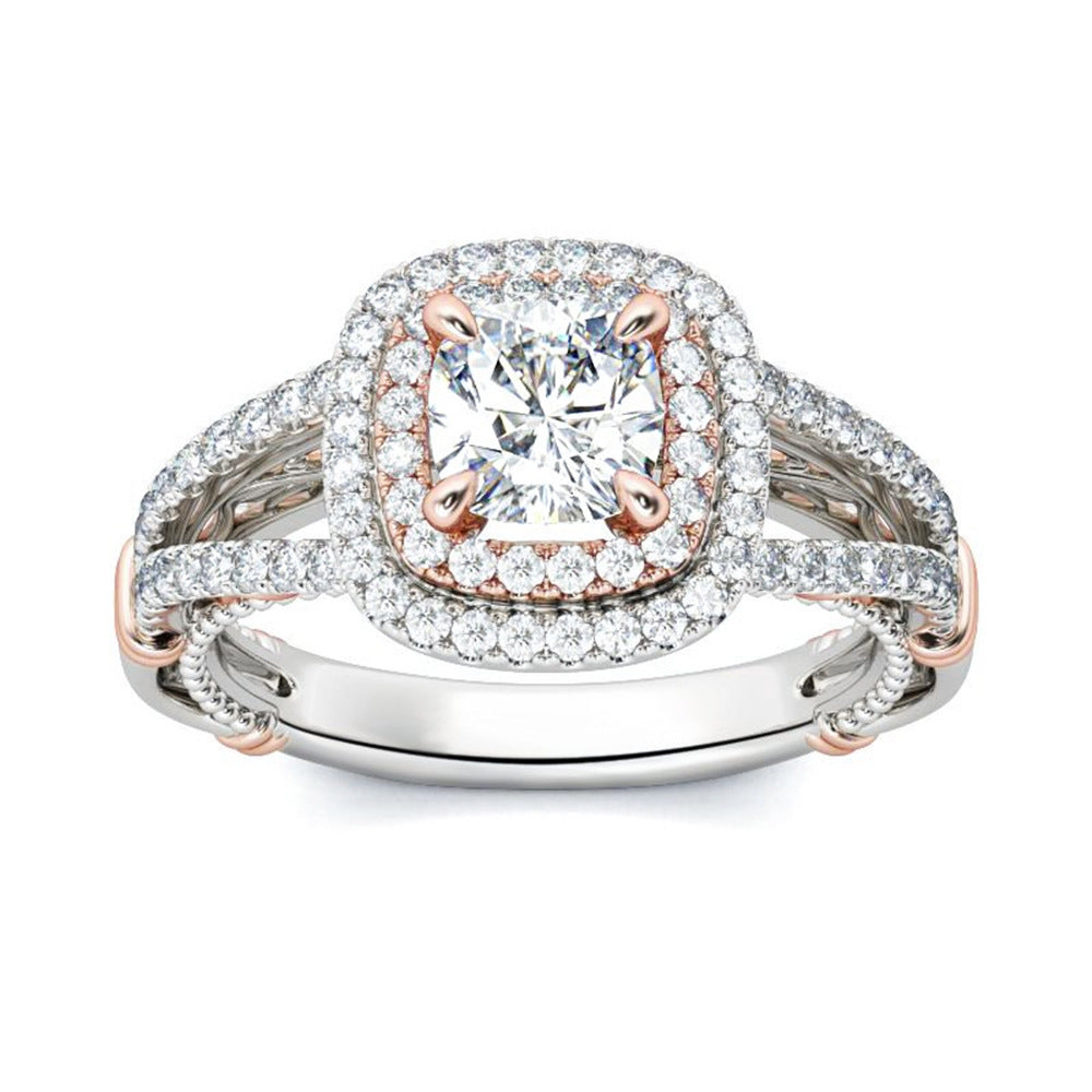 Anillo Viora Egg | Plata 925 con diamante ecológico