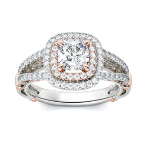 Anillo Viora Egg | Plata 925 con diamante ecológico
