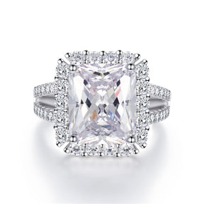 Anillo Viora Egg | Plata 925 con diamante ecológico