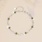 Pulseira Viora Prisma | Prata 925 com Pedras Coloridas