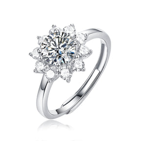 First Snow Series Viora Set | Necklace, Ring and Earrings in 925 Silver