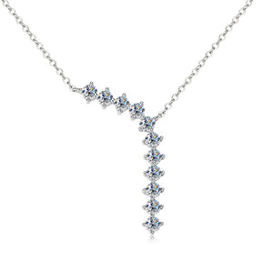 Viora GeoLustre Necklace | 925 silver