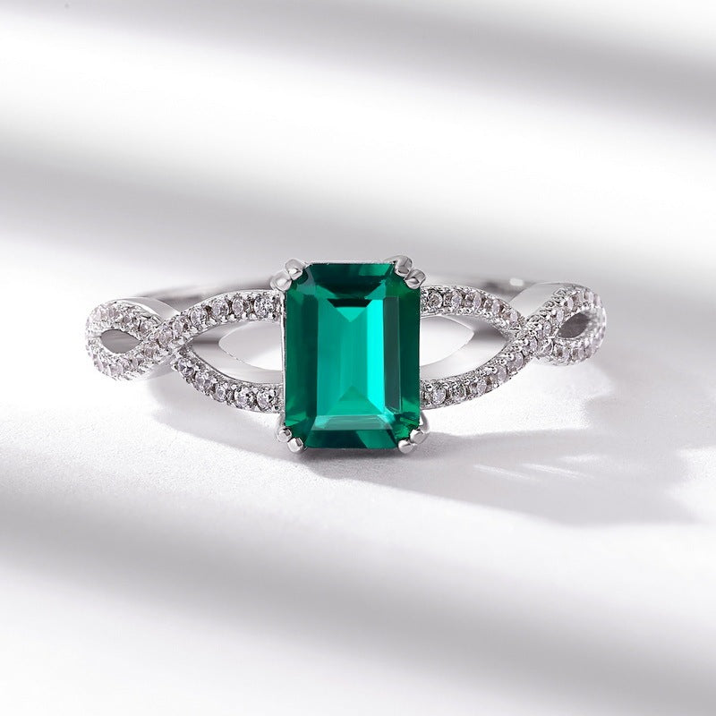 Anillo Viora Arqvinta | Plata 925 con piedra de 0,87 ct