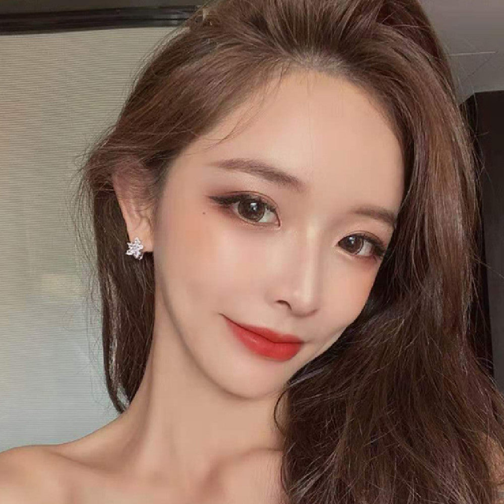 Pendientes Viora con brocado floral | Plata 925