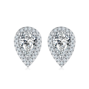 Conjunto de collar y pendientes de corazón Viora | Plata 925