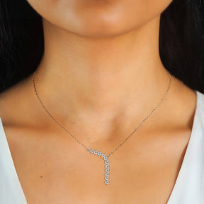 Viora GeoLustre Necklace | 925 silver