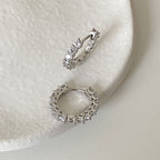 Brinco Viora Clip | Ear Cuff Redondo em Prata 925&nbsp;