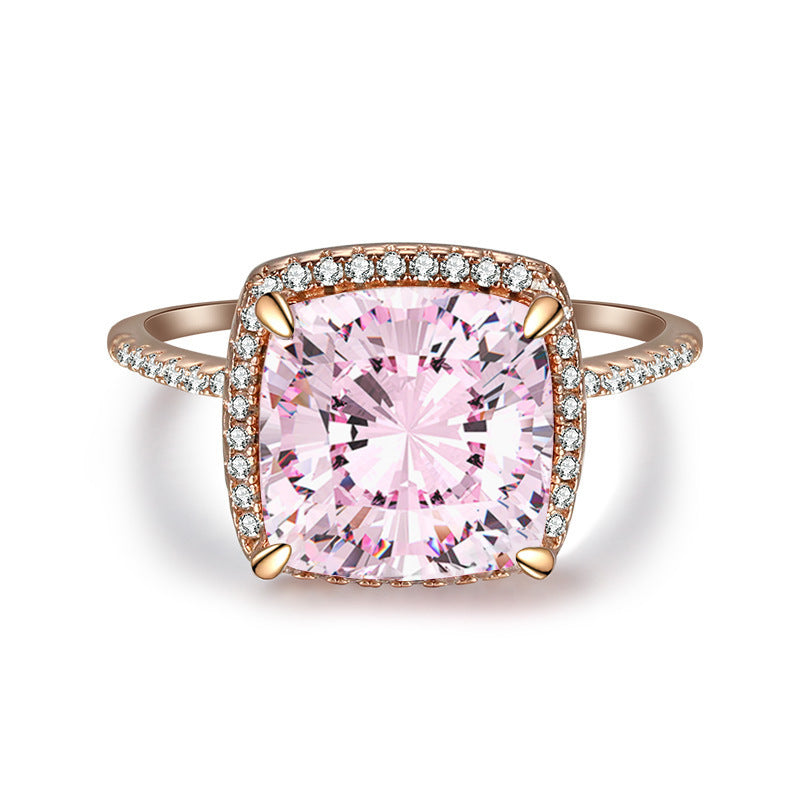 Anillo Viora Egg | Plata 925 con diamante ecológico