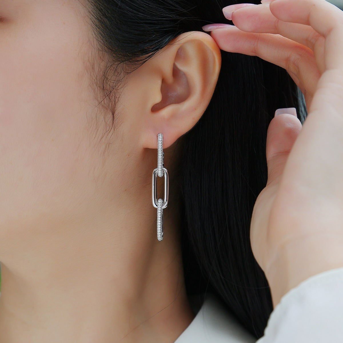 Pendiente Viora Pure | Plata 925