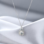 Colar Viora 2 Quilates | Prata 925 com Diamante Eco-friendly