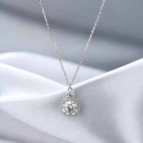 Collar Viora de 2 quilates | Plata 925 con diamante ecológico