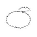 Pulseira Viora Lux | Prata 925 com Banho de Ouro 18k e Diamante Eco-friendly