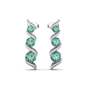 Conjunto Viora Mori | Collar y pendientes en plata 925