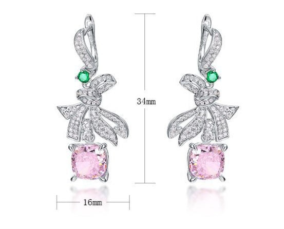 Pendiente Viora Prisma | Plata 925