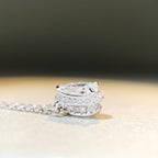 Colar Viora Gota | Prata 925 com Diamante Eco-friendly