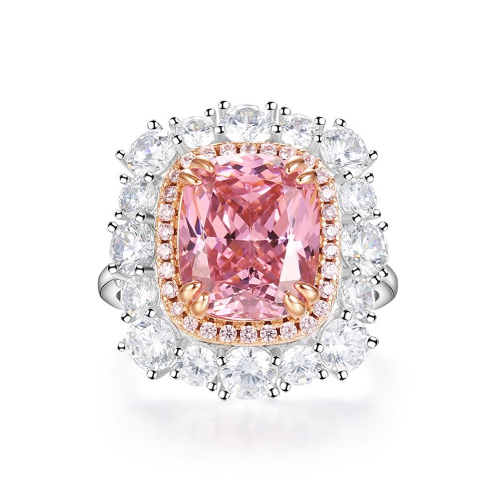 Anillo Viora Egg | Plata 925 con diamante ecológico