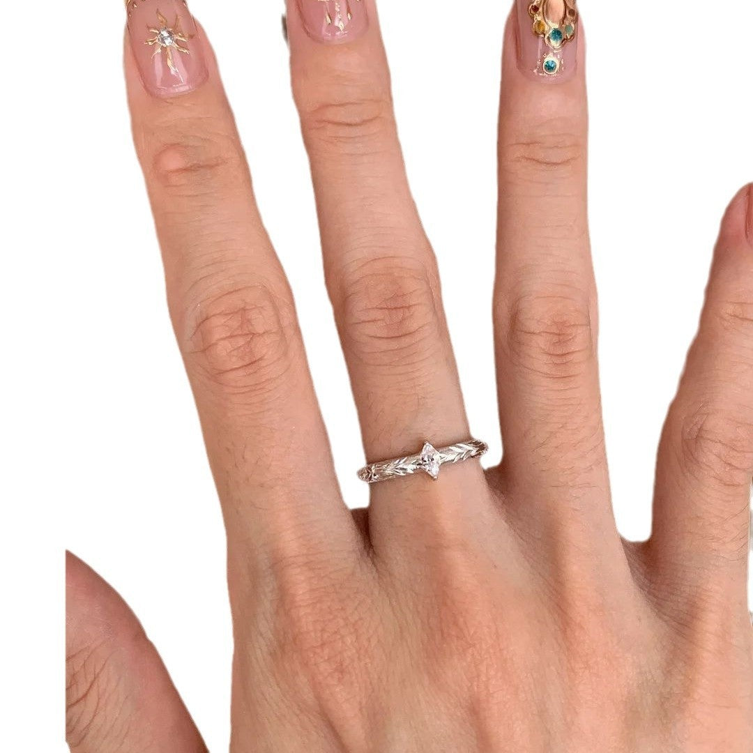 Anillo Viora Equina | Plata 925