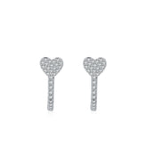 Pendiente Viora Cœur | plata 925
