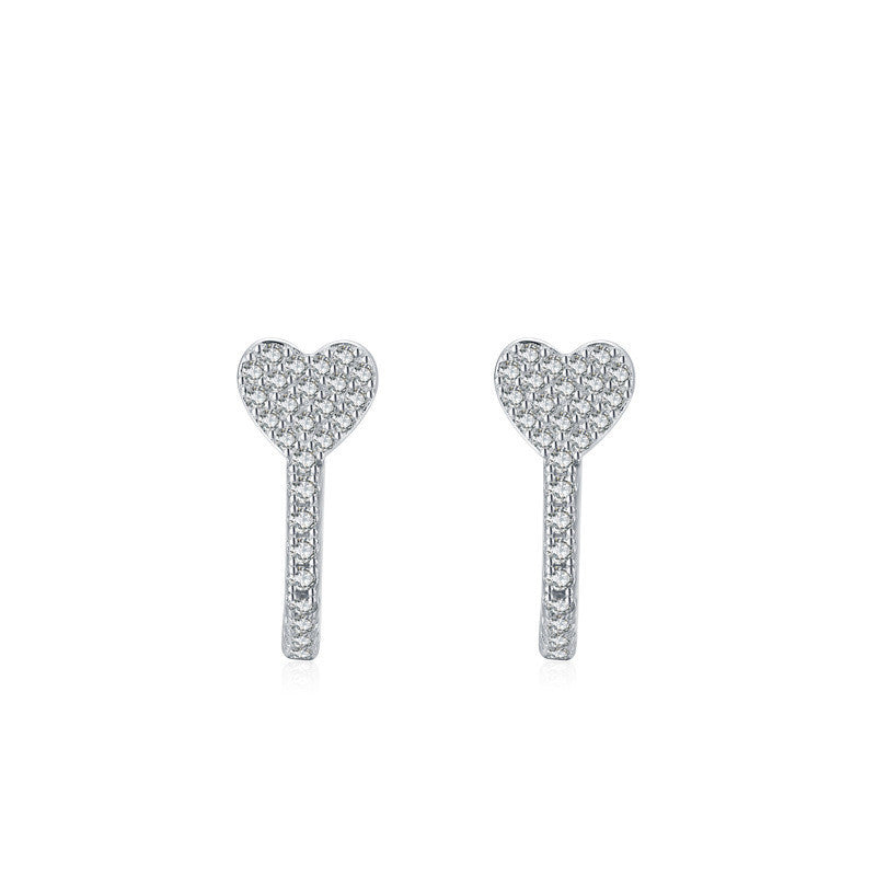 Pendiente Viora Cœur | plata 925